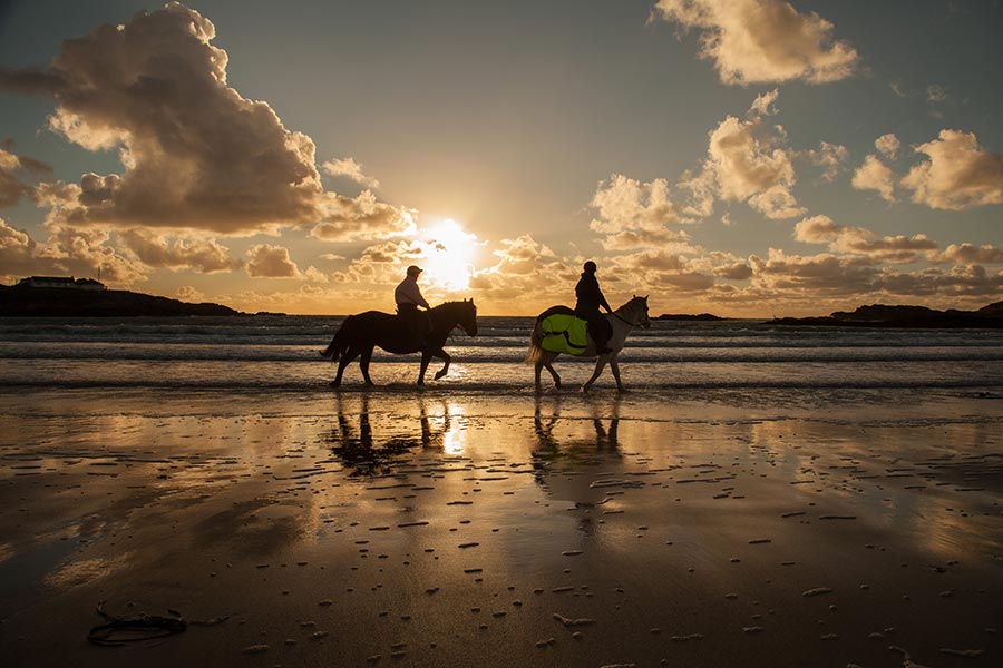 Trearddur Bay in North Wales
